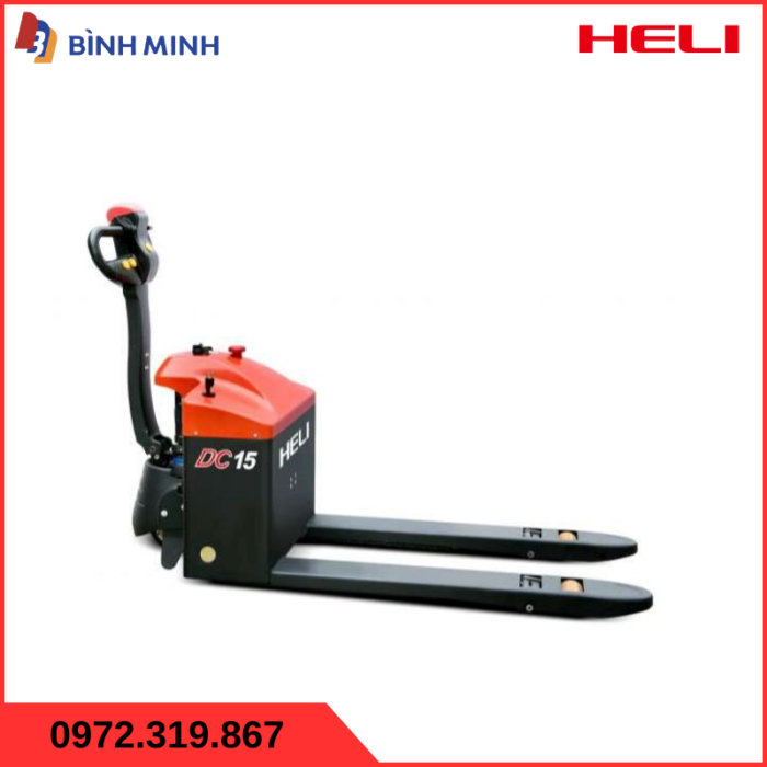 Xe nâng tay điện 1.5 tấn Heli