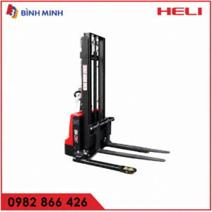 Xe Nâng Điện Đứng Lái HeLi 1.6 Tấn nâng Pallet 2 mặt