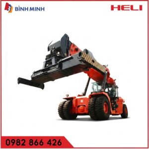 Xe nâng gắp container động cơ dầu mới 100%