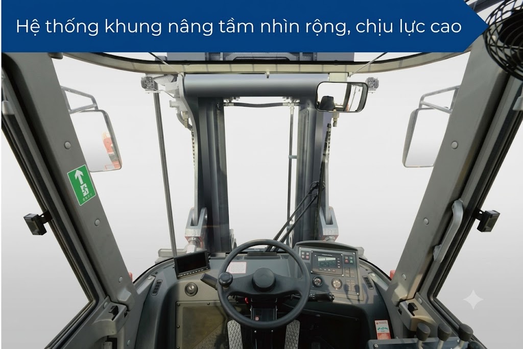 XE NÂNG DẦU 25 TẤN HELI CHÍNH HÃNG MỚI 100%