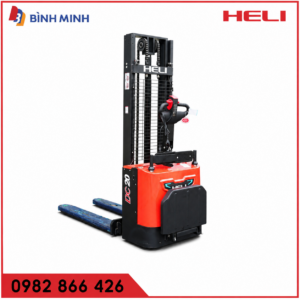 Xe Nâng Điện Đứng Lái 2 Tấn Có Bàn Đứng