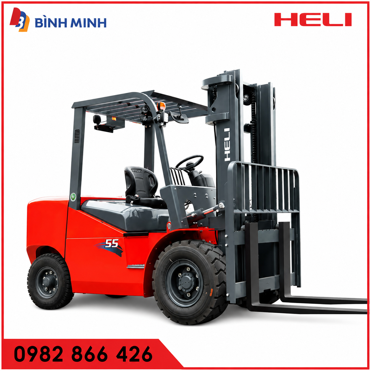 Xe nâng dầu 5 tấn K2