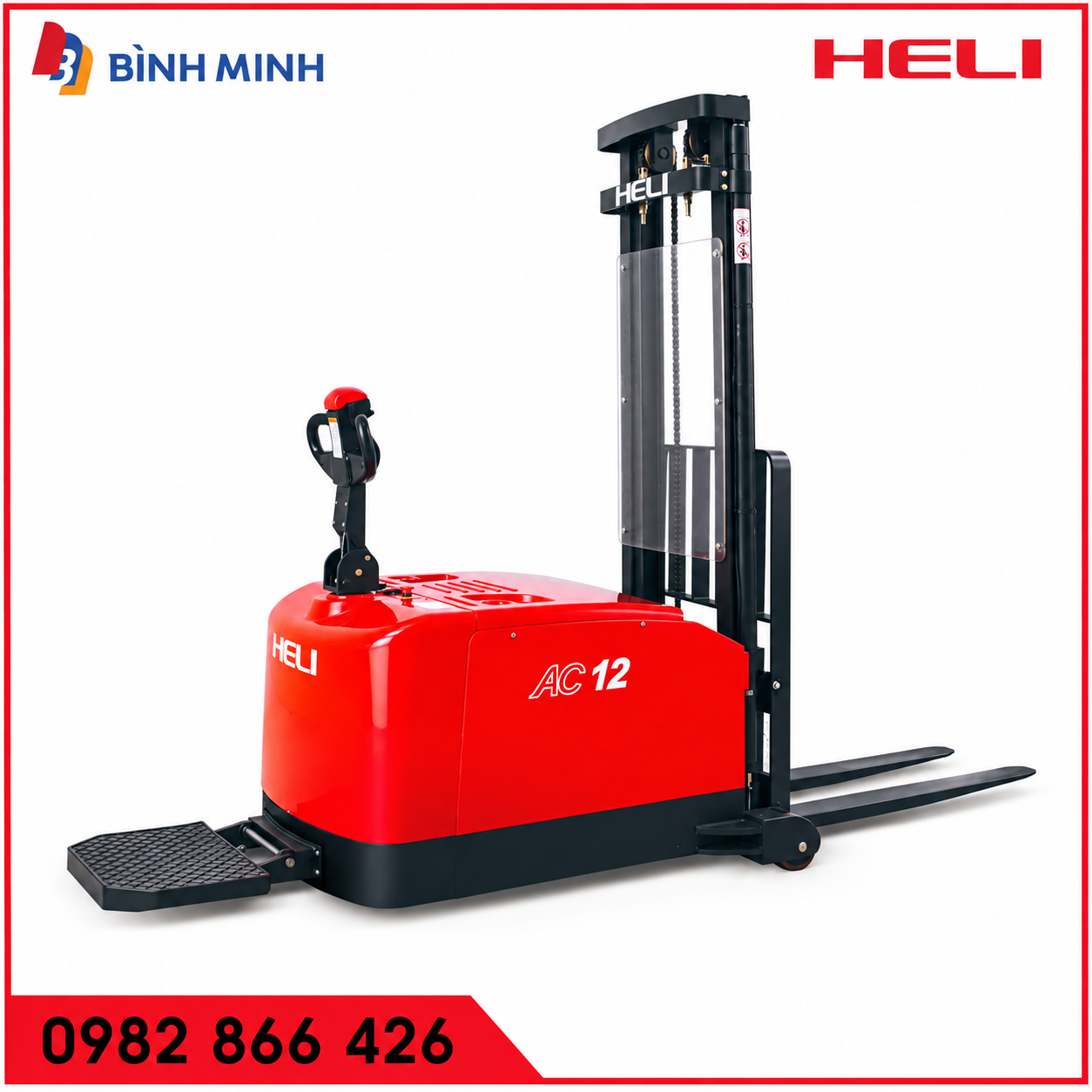 Xe nâng điện 1.2 tấn