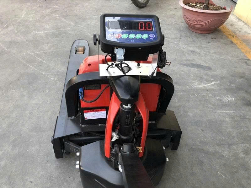 Xe Nâng Tay Điện Gắn Cân Điện Tử Pin Lithium Mới 100%