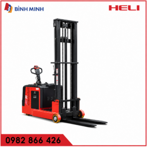 Xe nâng điện bàn đứng 2 tấn pin lithium mới 100%
