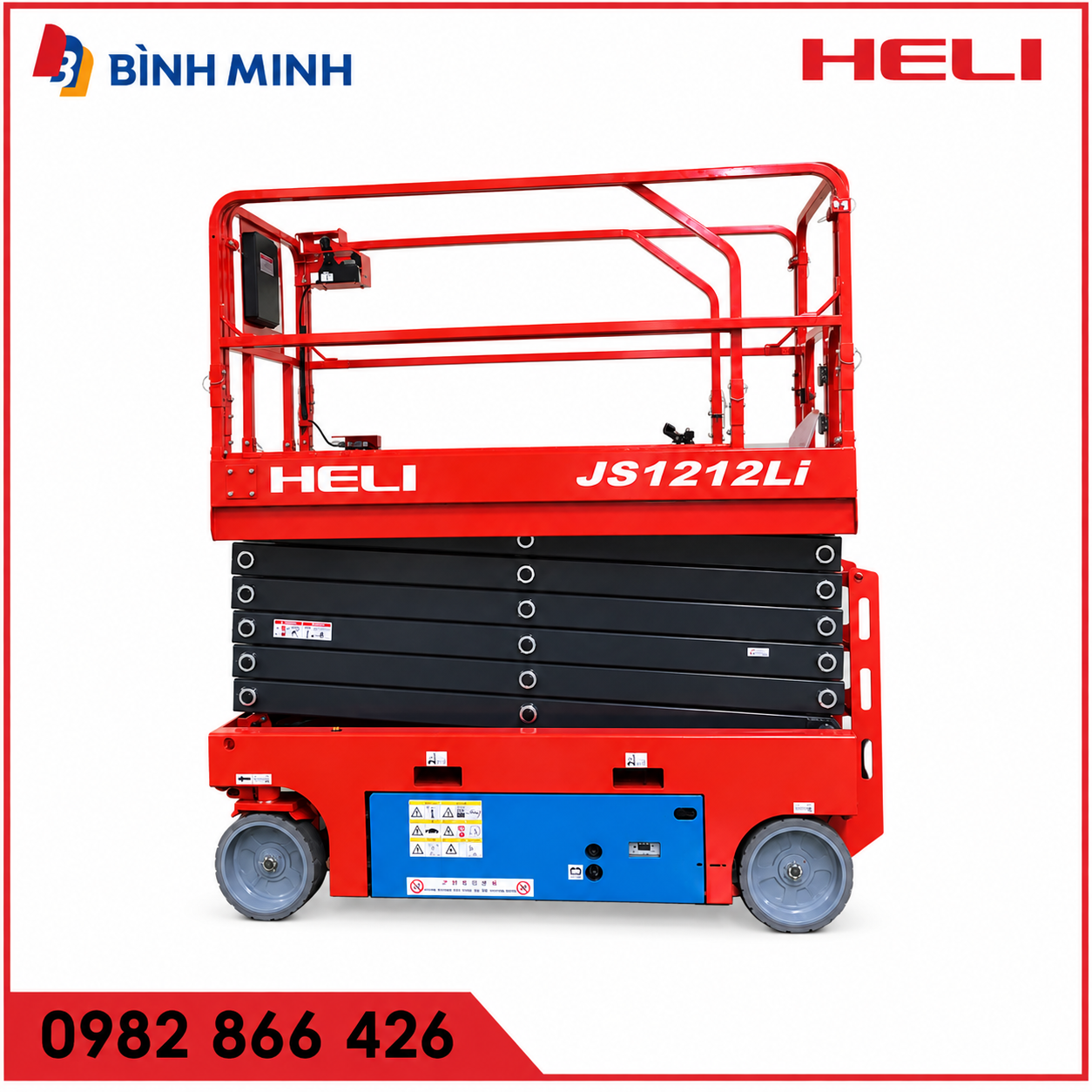 xe nâng người 12m JS1212